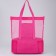 Bag - beach choper with thermo -karman, 42x37x15 cm, pink color