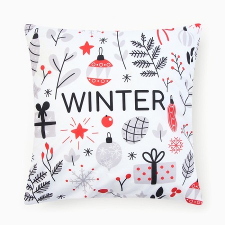 Чехол на подушку Этель "Winter" 40х40см,100% п/э-1