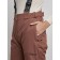 Semi -combinezone ski insulated female winter, size 46, brown color