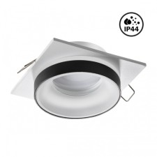 The lamp is built -in moisture -proof Novotech. Water, 9W, GU10, 40x92x92 mm, white color, black