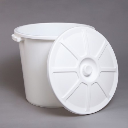 Food tank, 80 l, with a lid, color mix-1