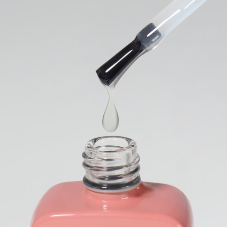 Nail base, rubber, 3 phase, 10 ml, LED/UV, Color transparent-3