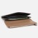 Women's wallet on magnets, gray/beige color