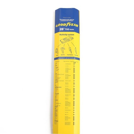 GOODYEAR FRAMELESS wiper brush, 27 "/ 700 mm, frameless, multi -binding-4