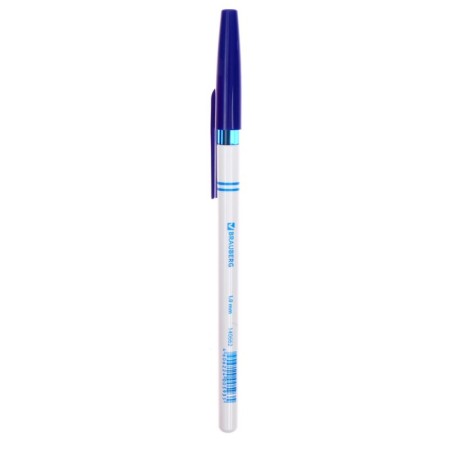 Ballic handle 1.0 mm, brauberg, blue ink-5