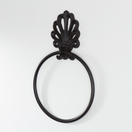Souvenir Chugun Holder d/towel "shell" 17x26x3 cm-1