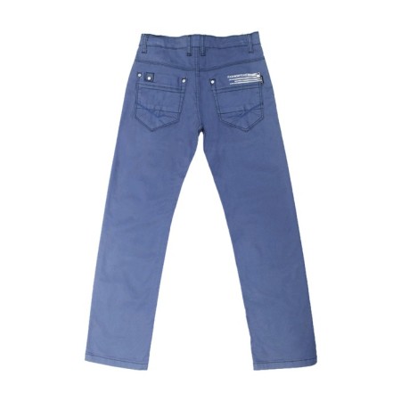 Pants for boys, height 164 cm, blue color-1