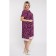 Female dress, size 52, dark pink color
