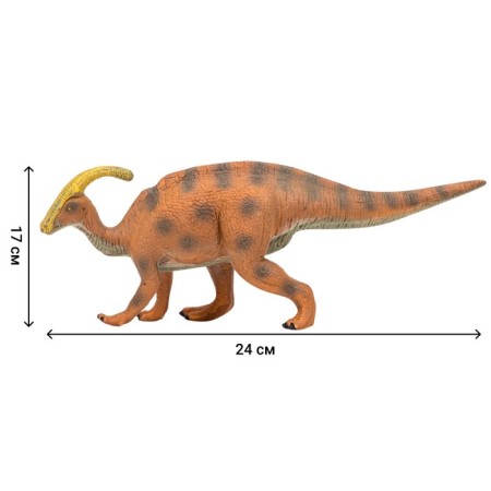 Dinosaurian figure "World of dinosaurs: parasaurolof", 24 cm-1