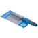 Delight comb, with rotating teeth, 37 teeth 18 mm, black and blue