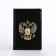 Cover for passport, black color