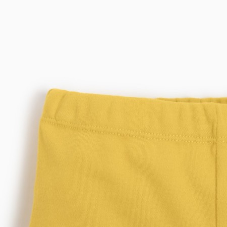 Kidsa (sweatshirt, shorts) minku, yellow color, height 80-86 cm-1