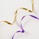 A set of decorative ribbons with sparkles, length 10 m, color mix, set 6 pcs.