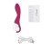 SATISFYER HEATED Thrill vibro -stimulator, red color