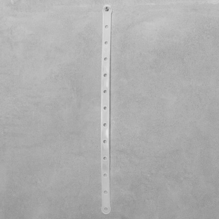 Holder for shoulders, 13 holes, 48 ​​× 1.8 cm, set 20 pcs., Color transparent-3