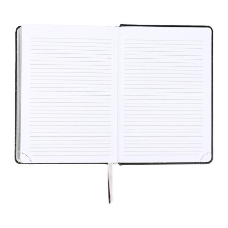 Dated diary 2025 b6 168 sheets, Devente. Wild, a hard cover to leatzers with foam rubber, perforation, liesse, block 70, black-13