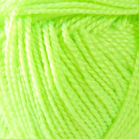 Yarn "etamin" 100% acrylic 180m/30g (459 yar. Lime)-2