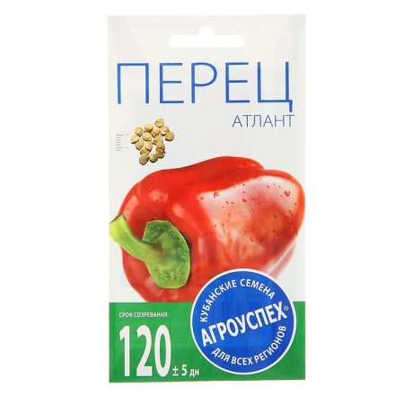 Sweet pepper seeds "Atlant", mid -season, large, 0.3 g