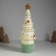 Souvenir Ceramics Light "Gingerbread Christmas tree" light yellow 10x10x31 cm