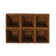 Peat cassette, 6 cells of 400 ml, 9 × 9 cm