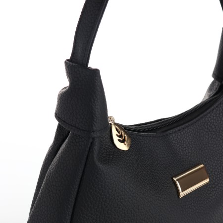 Women's bag 25*7*13.5 Department with lightning, black-4