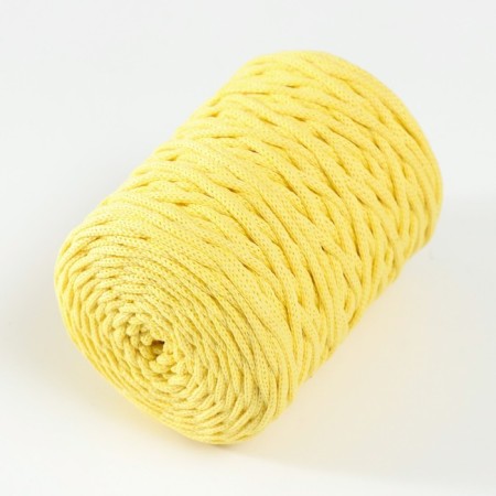 Knitting cord without core 70% cotton, 30% polyester width 3mm 100m/160 ± 10g (123)-1