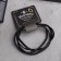 Bracelet Skin "Spit Double" note, black color in ferrous metal, l = 21 cm