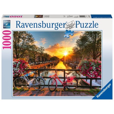 Ravensburger puzzle “Bicycles in Amsterdam”, 1000 elements