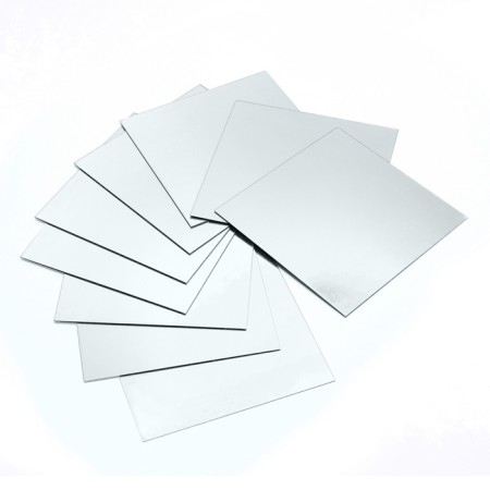 Interior stickers "squares", mirror, wall decor, set 9 pcs, 15 x 15 cm-8