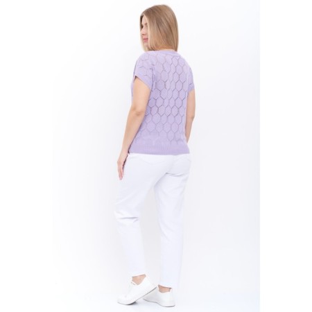 Female jumper, size 54, lilac color-5