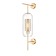 Bra Coro, 1x60W E27, brass color