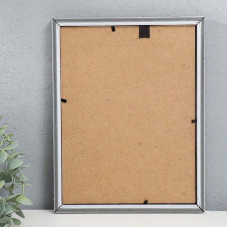 Photo frame plastic Viola 18x24 cm white-2