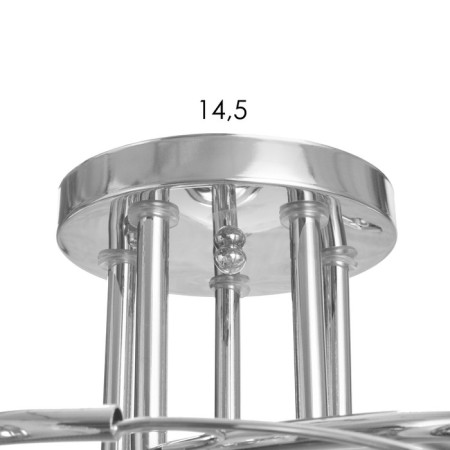 Arten Causenger Service 5x40W E27 Chrome Model: 2600551-4