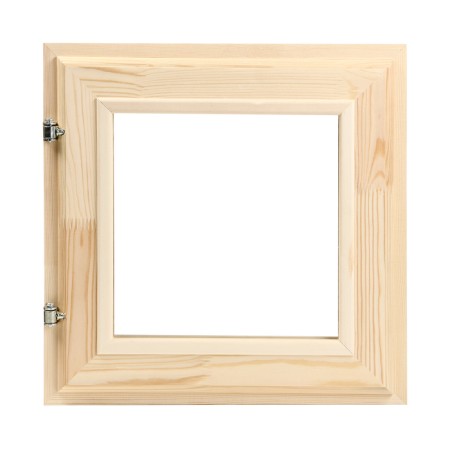 Window, 40 × 40cm, double glass, outer opening, needles-1
