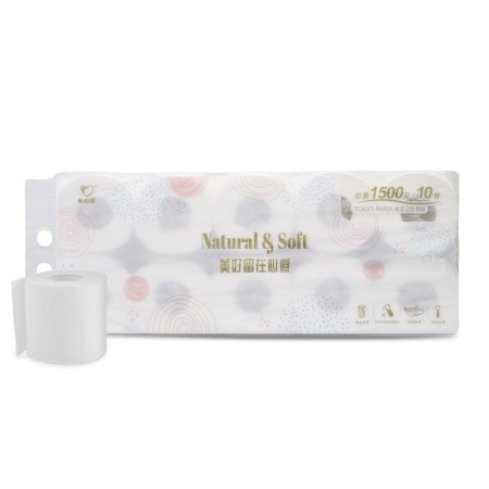 Natural & Soft toilet paper, 3 layers, 10 rolls, 36 meters