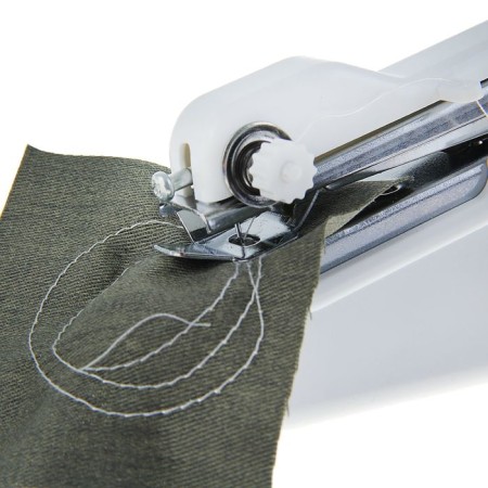 The sewing machine Luazon LSH-01, 4 W, portable, 4HAA (not included), white-4