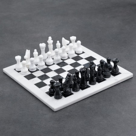 Chess "Elite", dark board 30x30 cm, onyx