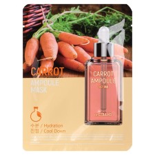 Facial face mask Dr.cellio Carrot Ampoule Mask