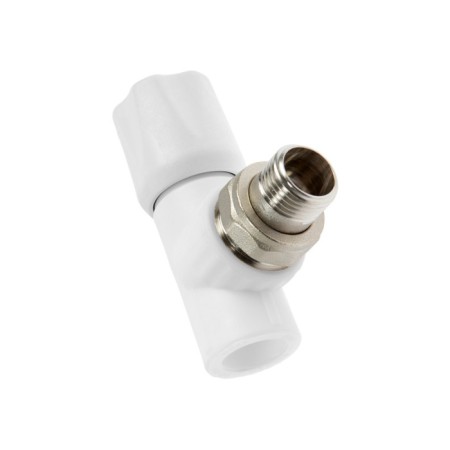 Polypropylene valve valfex, d = 20 x 1/2 ", radiator, corner-2