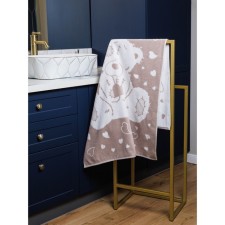 Tensor Guten Morgen Bear, 450 g, size 70x130 cm, beige color