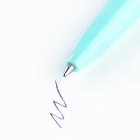 Handle joke Ball blue paste automatic 0.7 mm "sclerotal" plastic-1
