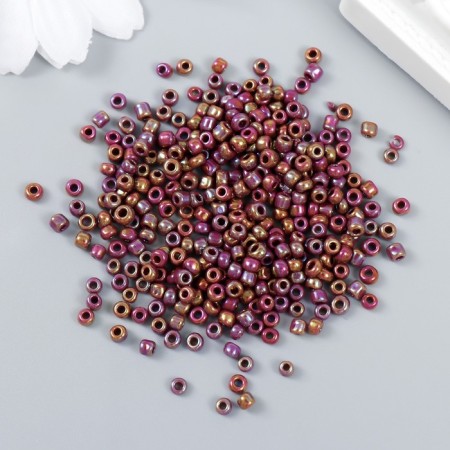 Beads "Zlatka" 08/0, 3 mm, 10 g 0406 Chocolate