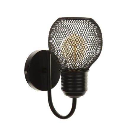 Bra "Vintage" 1xe27 40W black 12x19x23 cm.-4