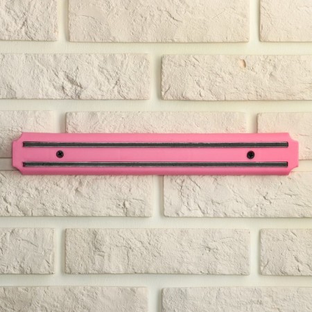 Magnetic knives holder, 33 cm, pink color-1