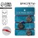 Bracelet-Talisman (3 pcs) “attracts good luck”, red thread, length 24 cm