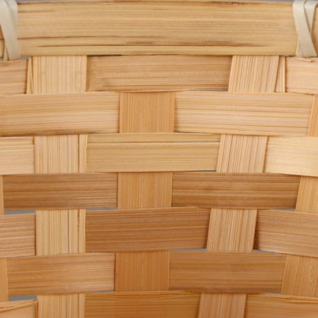 Wicker basket, 26 x 12/30 cm, bamboo, natural-4