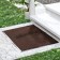 Mature mature moisture, ribbed, “standard”, 120 × 150 cm, brown color