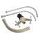 Kitchen mixer Zein ZC2022, two-wound, Cran-boux brass 1/2, beige