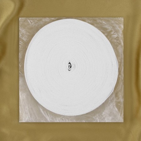 Linen gum, 20 mm, 20 m, white color-2
