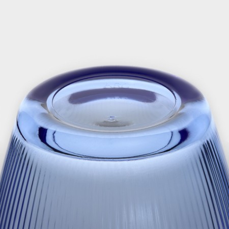 Low glass glass "Concept Straypi", 250 ml, blue color-2